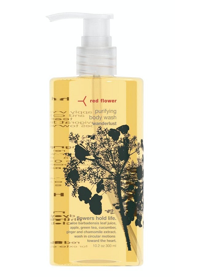 Red Flower Wanderlust Purifying Body Wash 10.2 Fl. Oz. - Image 1