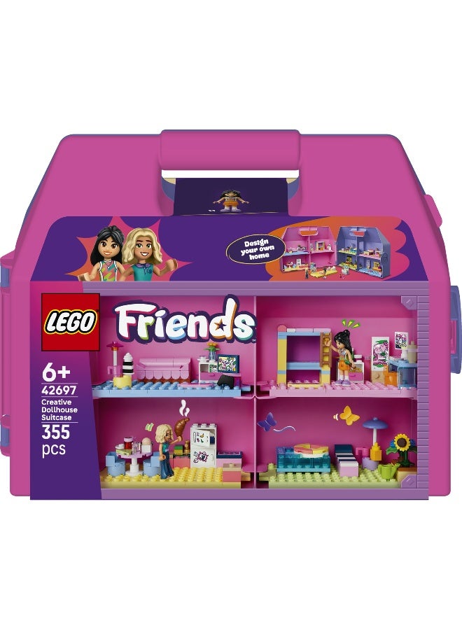 LEGO Friends Creative Dollhouse Suitcase 42697 Building Toy Set (602 Pieces) - Image 2