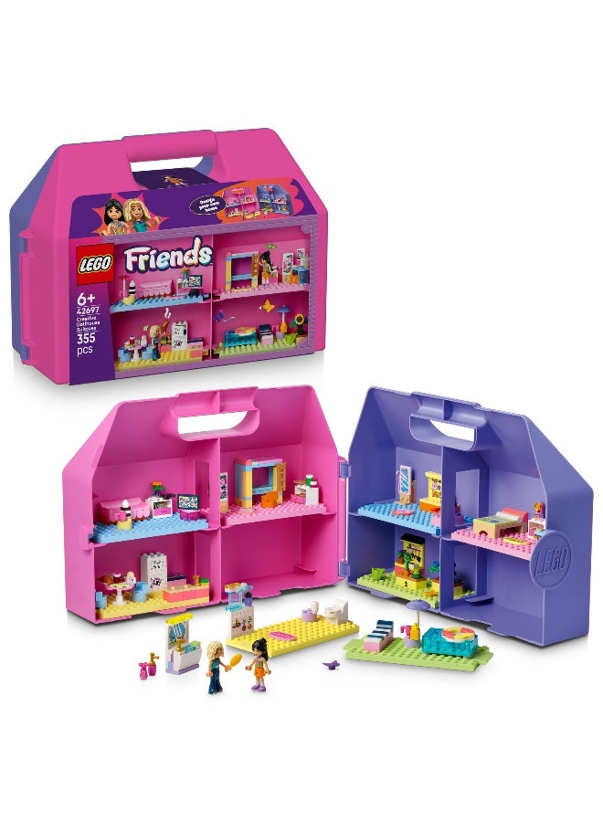 LEGO Friends Creative Dollhouse Suitcase 42697 Building Toy Set (602 Pieces) - Image 1