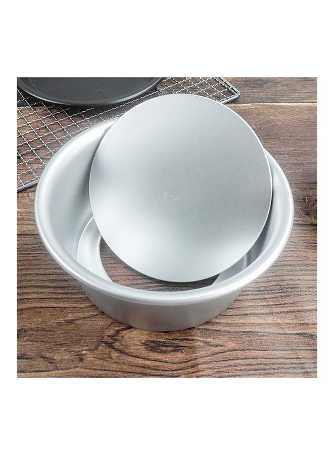 إسكدنيا طقم صواني خبز الكيك مكون من 3 قطع فضي - Image 2