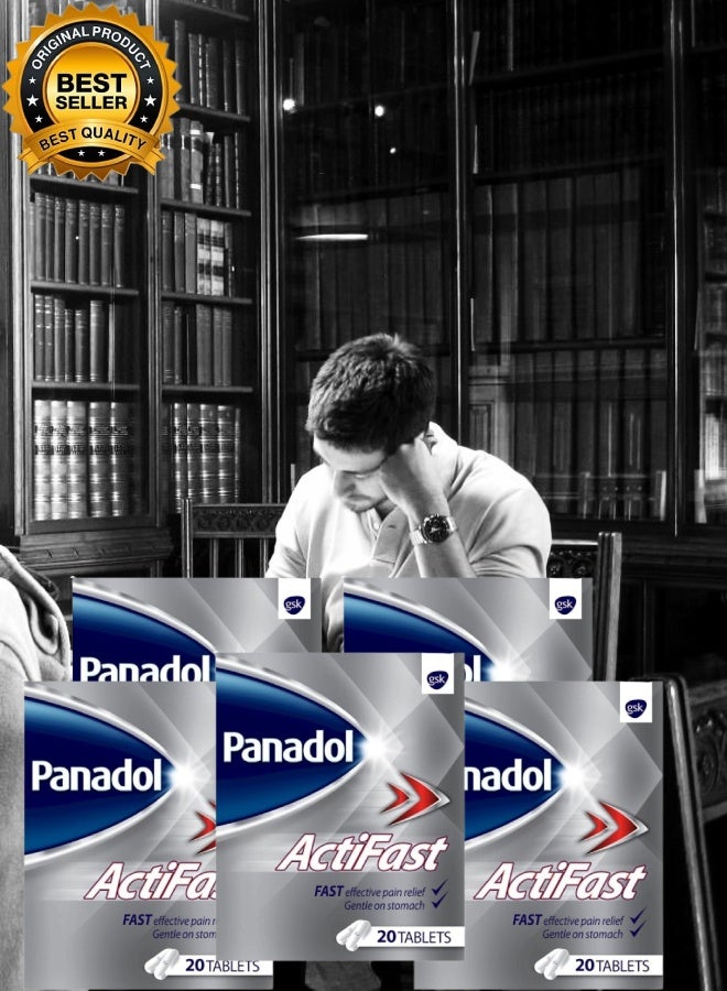 Panadol 5 Pieces Panadol Actifast 20 Tablets - Image 1