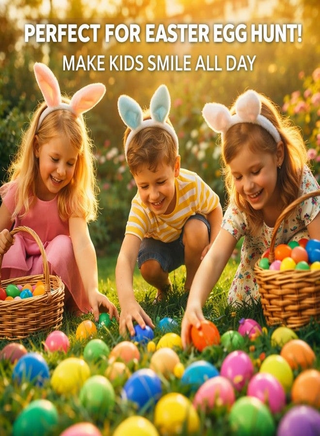 LACCHOUFEE 200Pcs Prefilled Easter Eggs with Toys, Filled Easter Eggs for Basket Stuffers Fillers Includes Assorted Toys Plus Sticky Hands - Kids Boy Girl Party Favors Classroom Prize Supplies - Image 3