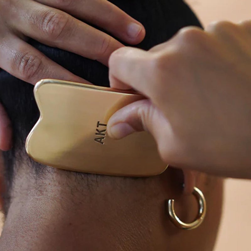 AKT The Applicator Tool, Gua Sha Inspired Deodorant Balm Applicator, Lymphatic Drainage & Tension Relief, Natural Self-Care Tool for Underarms, Chest & Neck, Antimicrobial, Reusable, Plastic Free - Image 5