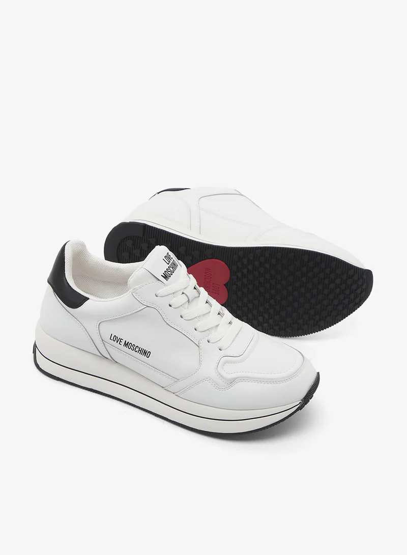 Love Moschino Logo Low Top Sneakers