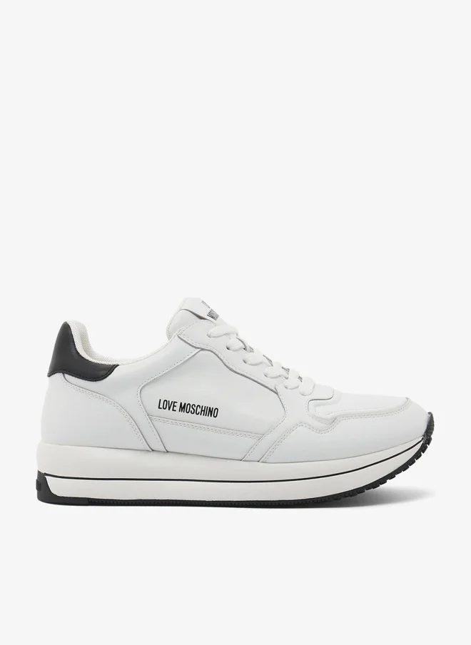Love Moschino Logo Low Top Sneakers