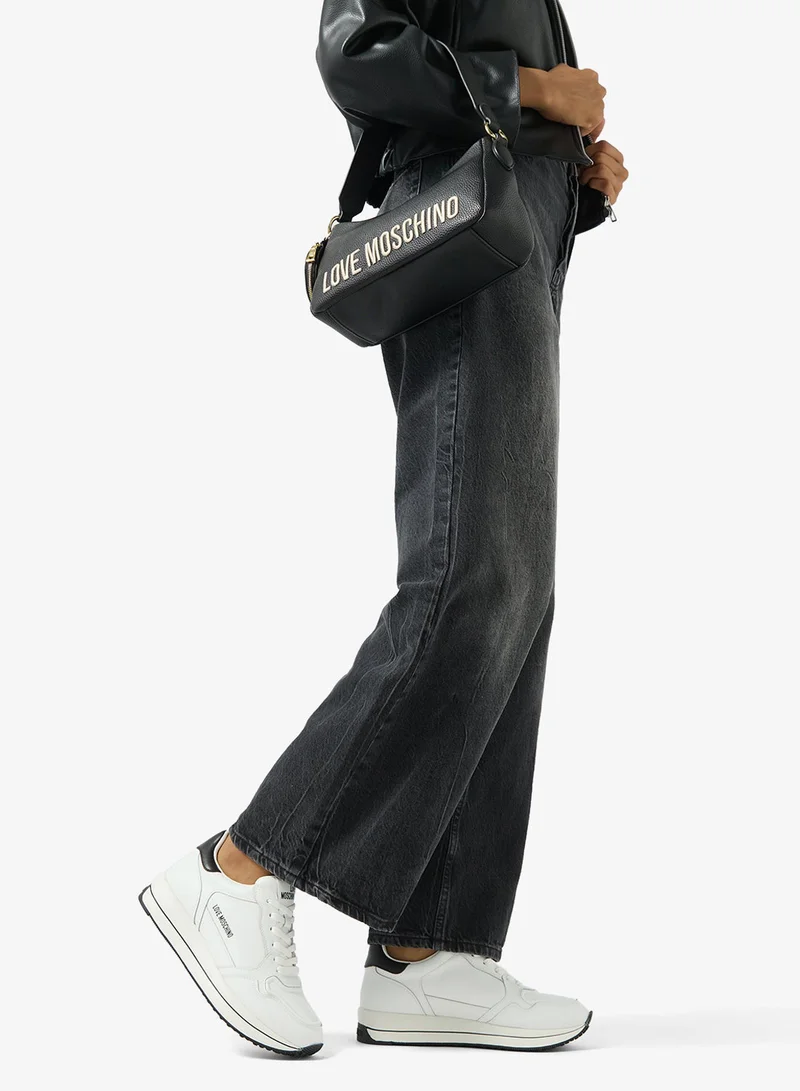 Love Moschino  Logo Low Top Sneakers for Women | Best Price UAE