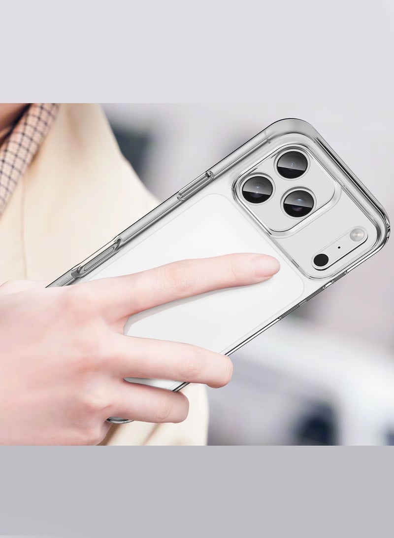 CATANES TPU Clear Case for iPhone 17 Pro Slim Design, Shockproof Protection, Scratch-Resistant Cover with Enhanced Grip, Wireless Charging Compatible - Image 2