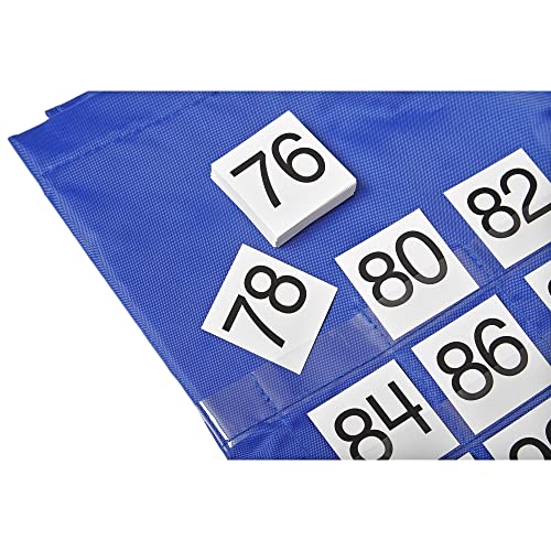 hand2mind Hundred Number Wall Chart, 100s Chart for Classroom, Skip Counting, Wall Pocket Chart, 1-100 Number Chart, Counting to 100, Developing Number Fluency, Number for Classroom Wall - Image 4