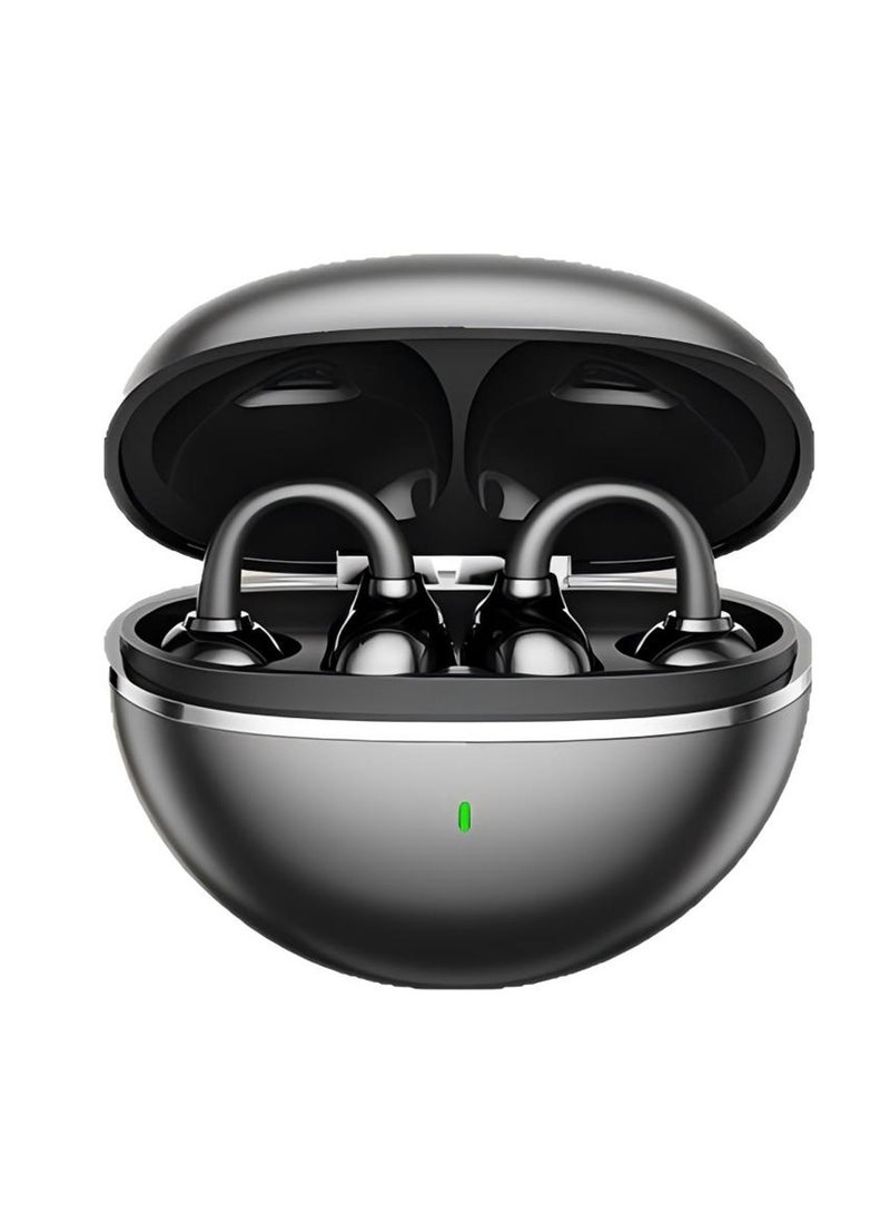 CoomBe Clip-On Earphones, Bluetooth Earphones, Ear Clip 9D Stereo OWS Sports Wireless Earphones, Stereo Music Heaophone, True Wireless Stereo Bluetooth Headset - Image 3
