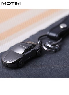 Motim Car Keychain Creative Key Chain with 2 Modes LED Light, Key Rings Flashlight Car for Men Women, Car Decorations Perfect Gifts  - Image 2
