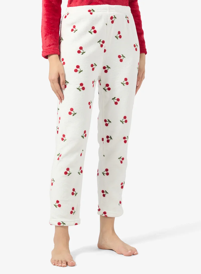 Ginger Cozy Fleece Top & Pant Set