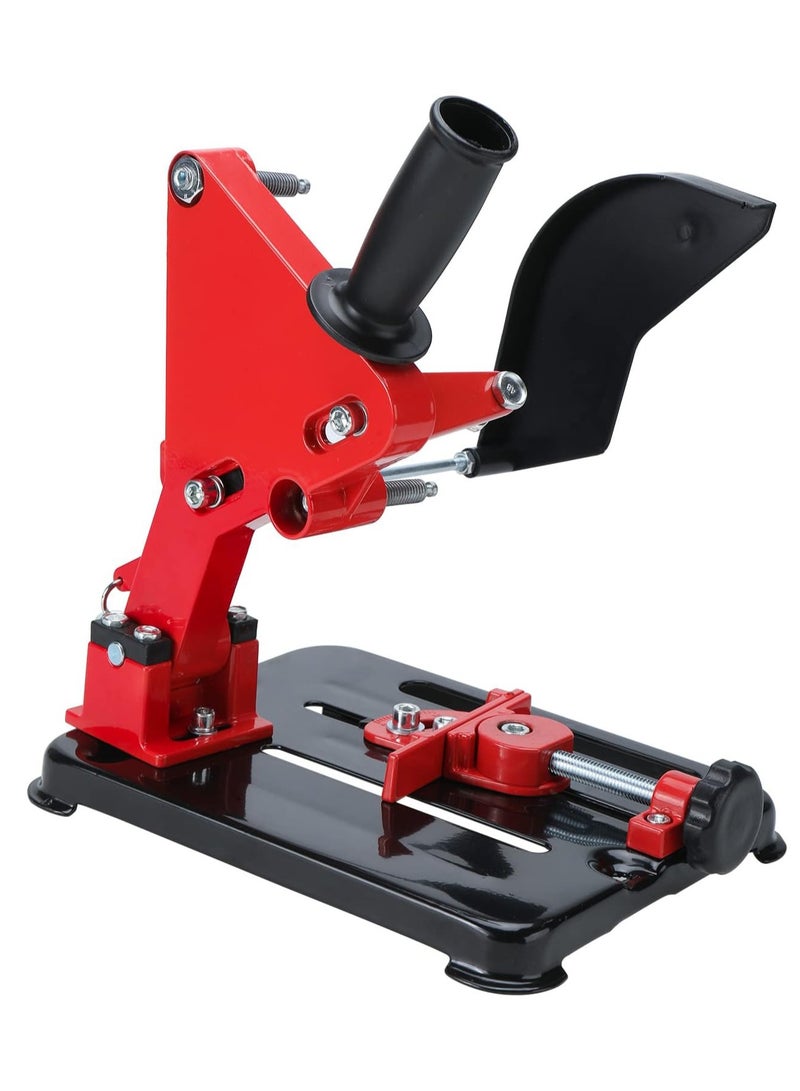 Multifunctional Angle Grinder Stand with Aluminum Bracket & Iron Base for 4.5  Inch Grinders - Image 1