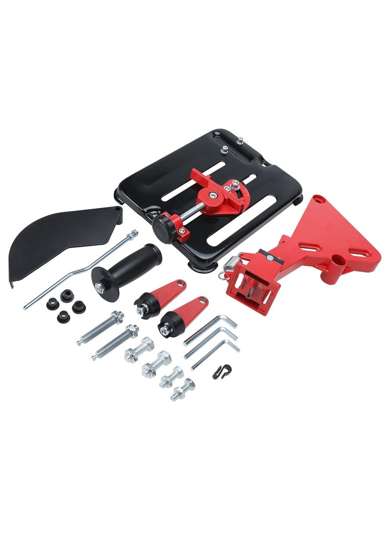 Multifunctional Angle Grinder Stand with Aluminum Bracket & Iron Base for 4.5  Inch Grinders - Image 3