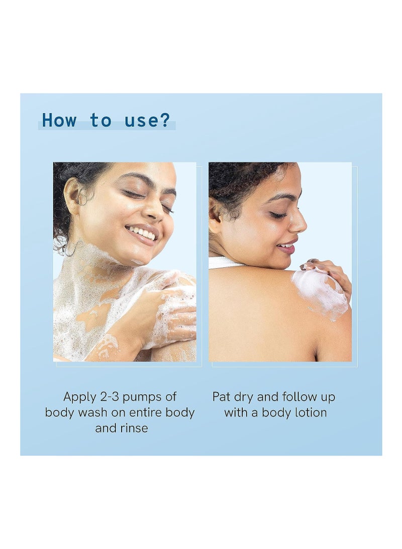 Be Bodywise 5% Niacinamide Brightening Body Wash Fights Hyperpigmentation Deep Cleanses For Glowing Hydrated Skin 250 ml - Image 4