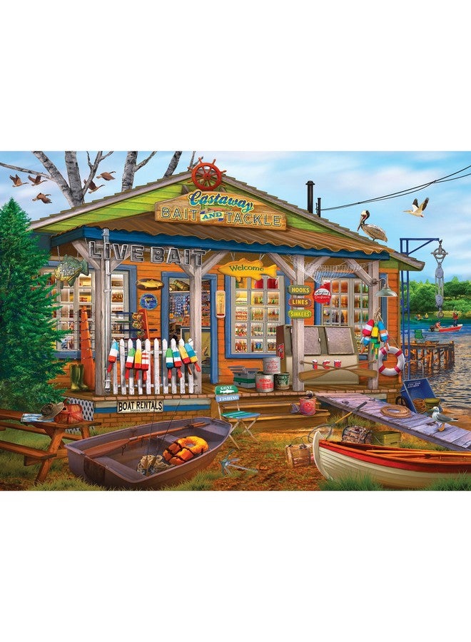 RoseArt - Chris Bigelow - Castaway Bait and Tackle - 1000 Piece Jigsaw Puzzle for Adults - Image 1