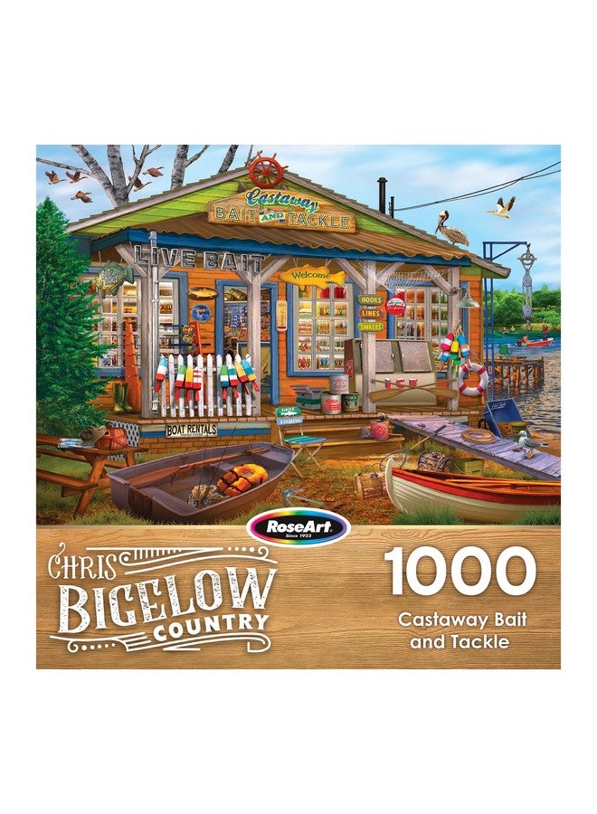 RoseArt - Chris Bigelow - Castaway Bait and Tackle - 1000 Piece Jigsaw Puzzle for Adults - Image 4