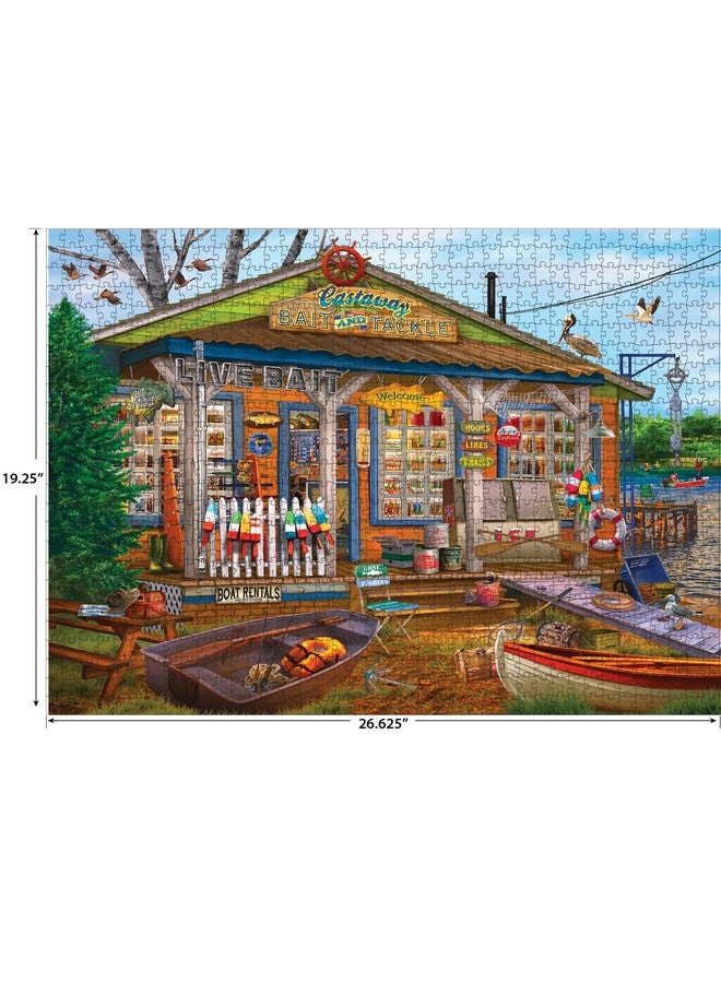 RoseArt - Chris Bigelow - Castaway Bait and Tackle - 1000 Piece Jigsaw Puzzle for Adults - Image 3