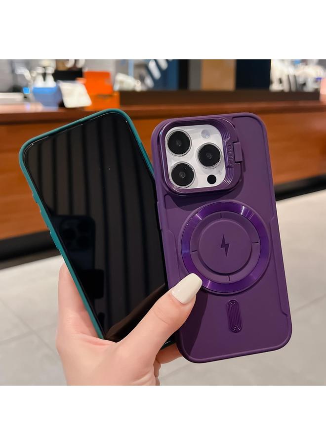 S-TOP Case For iPhone 13 Lens Frame Holder Blade MagSafe Phone Case - Image 3