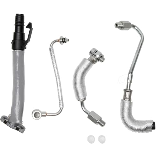 AA Ignition Turbo Return Hose Set Replacement by AA Ignition Compatible with Buick and Chevy 14L Encore Cruze Sonic Trax Replaces Parts 55567067 55568031 55587854 25198546 - Image 1