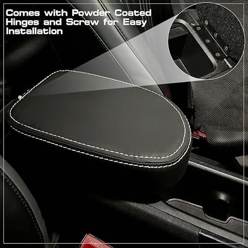 Carigiri OEM Type Small Size Armrest For Tata Nexon/Nexon Ev/Nexon Ev Max/Nexon Facelift/Punch Ev Adventure (Double Stitching,Nappa Leatherette)(All Models & Variants) (Small) - Image 4