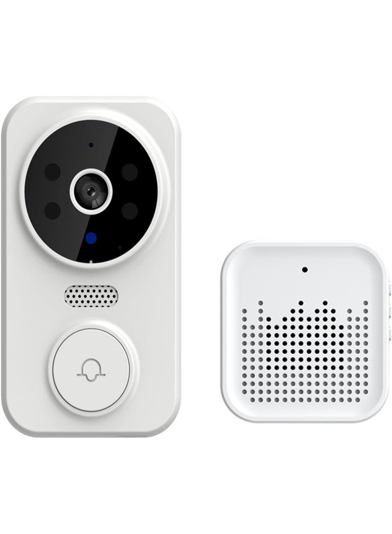 Smart Video Doorbell Wireless HD Camera PIR Motion Detection IR Alarm Security Door Bell Wi-Fi Intercom for Home Apartment - Image 1