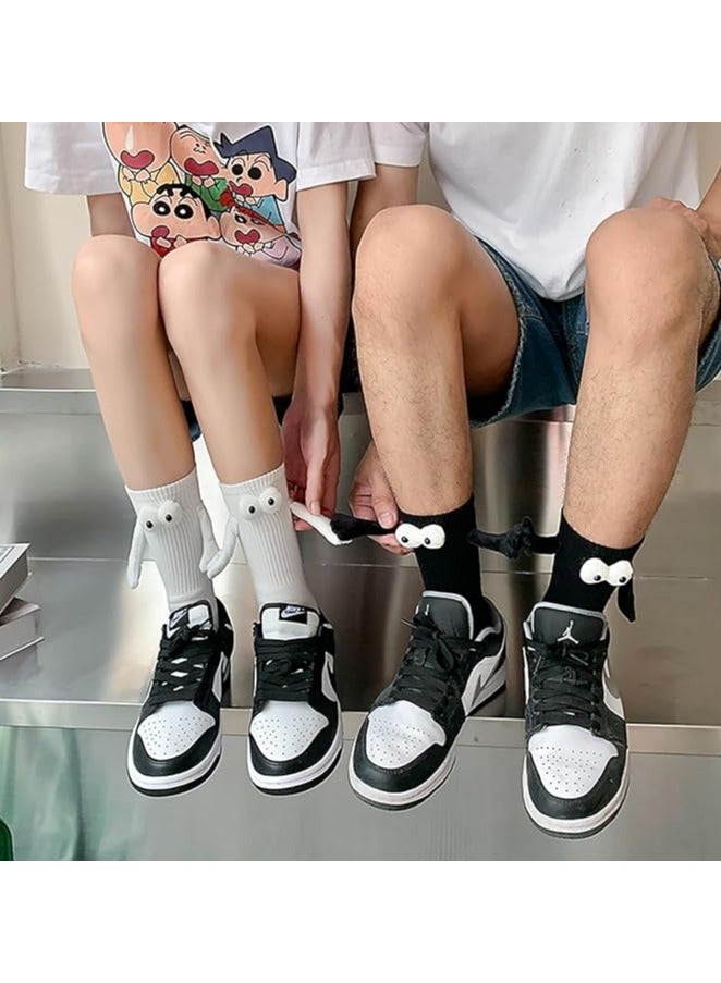 2 زوج من الجوارب التي تمسك الأيدي المغناطيسية، هدايا مضحكة للجورب للأمهات، الآباء، الأزواج، العشاق، الأطفال، وأفضل الأصدقاء. - Image 4