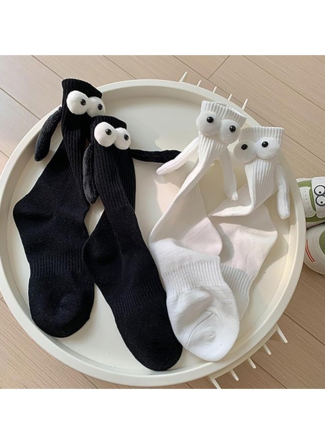 2 زوج من الجوارب التي تمسك الأيدي المغناطيسية، هدايا مضحكة للجورب للأمهات، الآباء، الأزواج، العشاق، الأطفال، وأفضل الأصدقاء. - Image 5