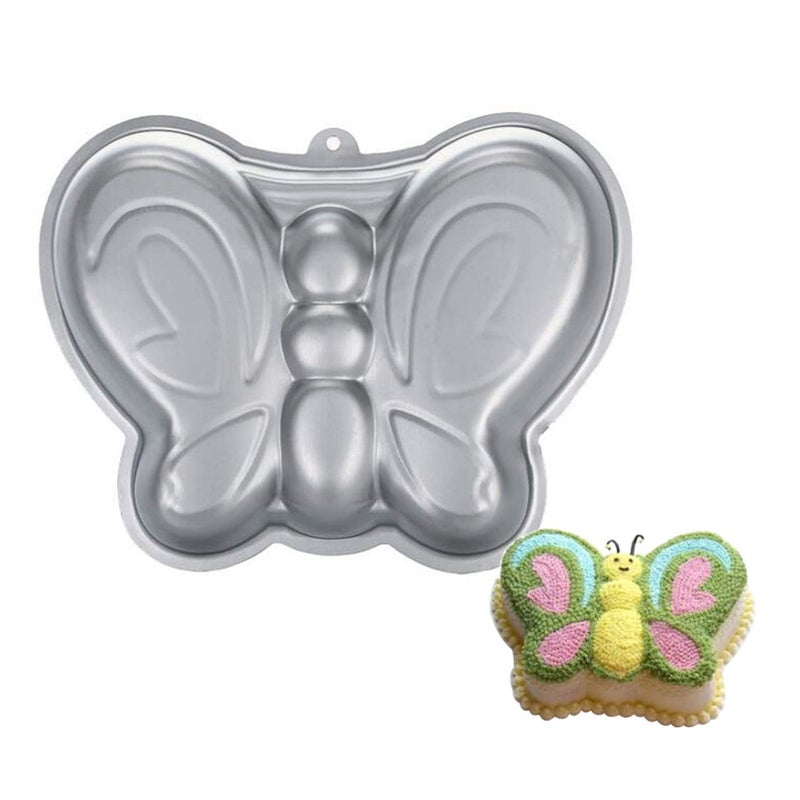 WOTOY 10 inch Butterfly Cake Baking Pan Mold  Aluminum Alloy