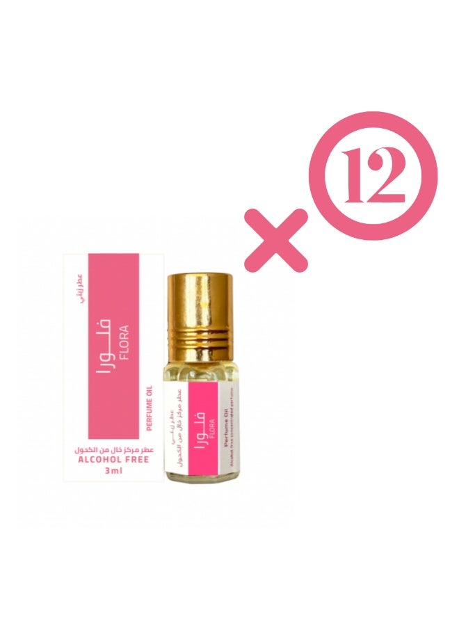 حصد للعود بوكس توزيعات فلورا نسائي - 12 عبوة بالداخل - Image 2