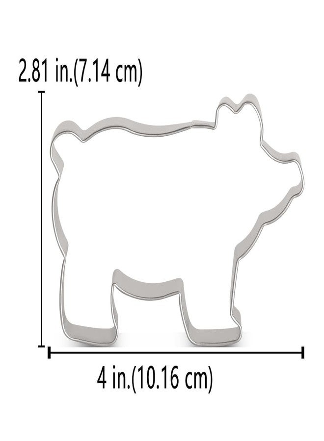 LILIAO Pig Cookie Cutter, 4 inch - Image 2