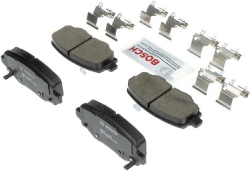 Bosch BC1734 QuietCast Premium Ceramic Disc Brake Pad Set for Chrysler 200 and Jeep Cherokee - Rear - Image 3