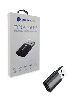 CHAPPELINE OT4 Type-C to USB Super Fast Data Transmission - Black - pzsku/Z22E8A2CAAA3171D9C036Z/45/1741280557/38bd2e94-6427-40ee-9854-23cd9b3ccd55