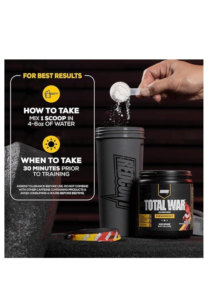 REDCON1 Total War Pre Workout Powder for Men & Women 15.77 oz 30 Servings - Image 3
