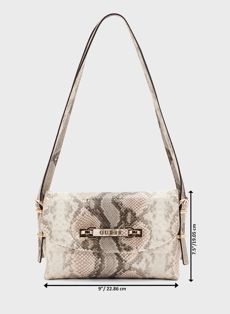 GUESS Lefia Flap Shoulder Bag