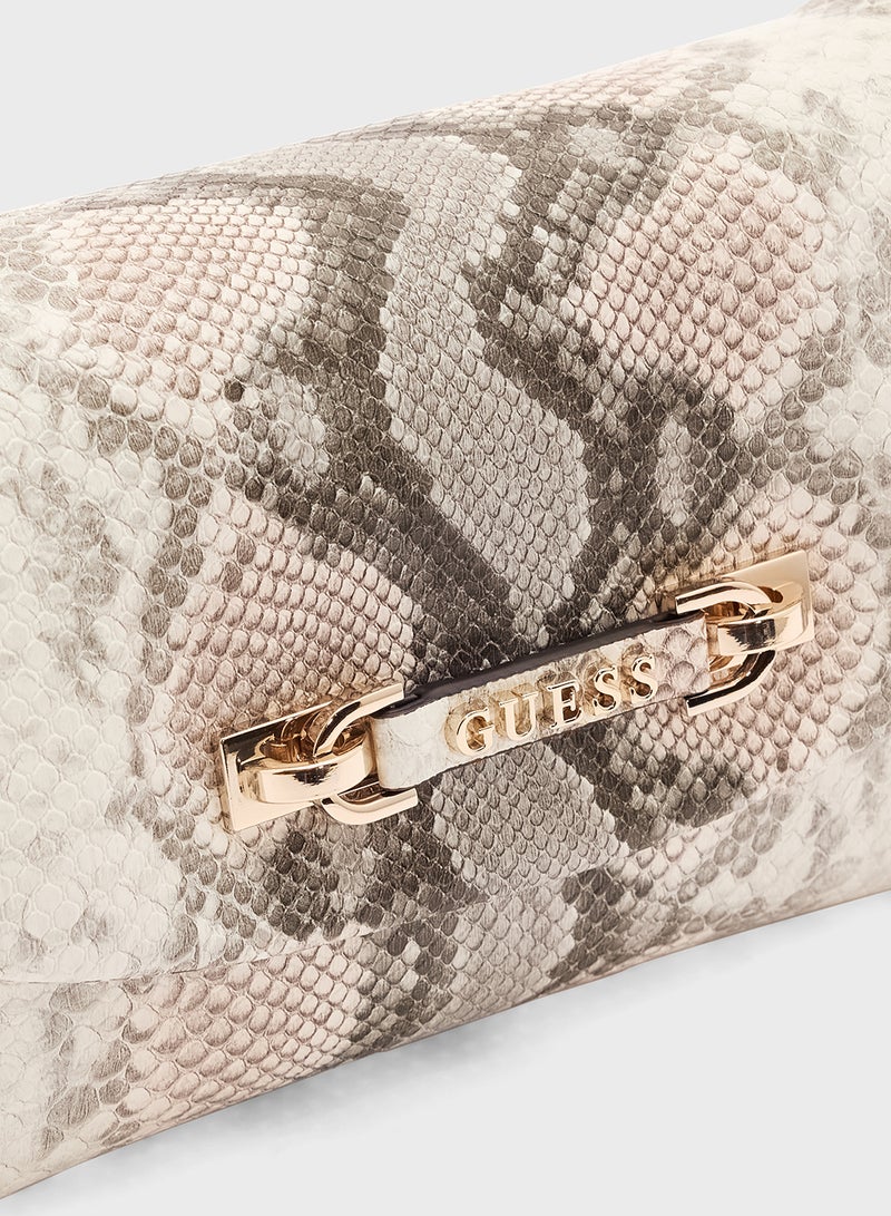GUESS LEFIA FLAP SHOULDER BAG  - Image 4