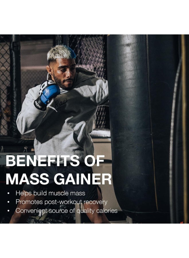 رو مسحوق بروتين RAW CBUM Series Mass Gainer - شوكولاتة (12 رطل / 20 حصة) - Image 3