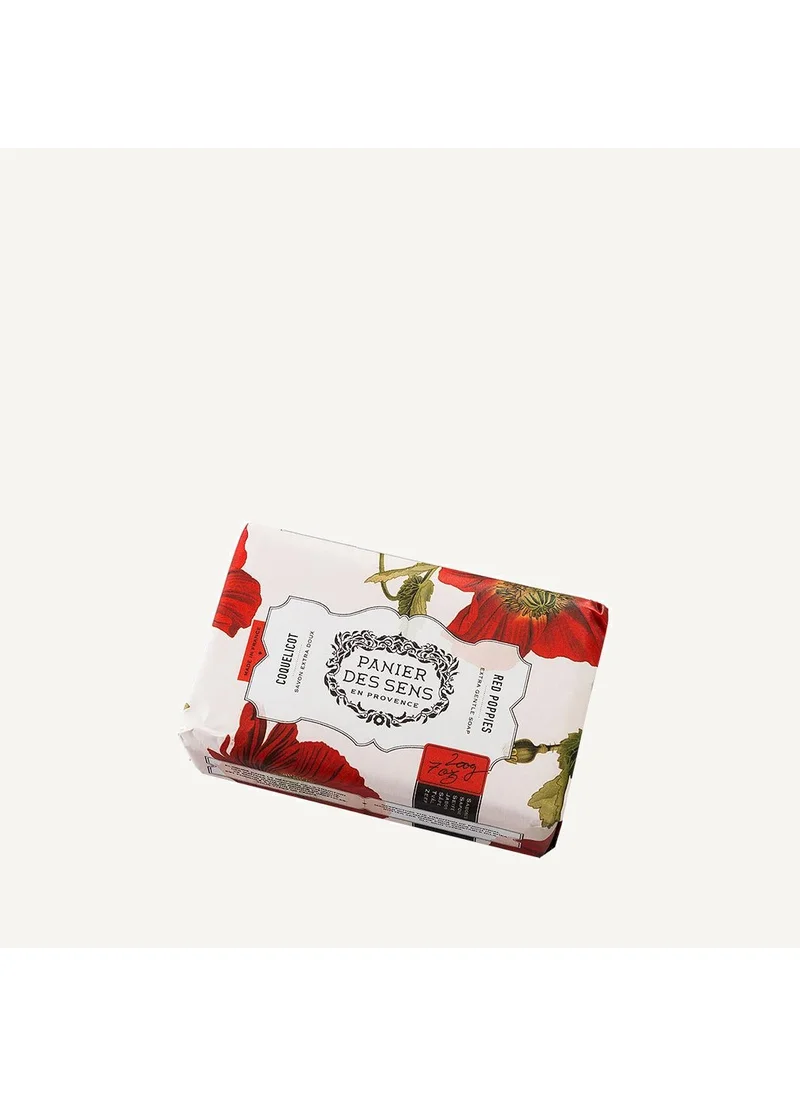 PANIER DES SENS Extra-soft perfumed solid soap - Poppy