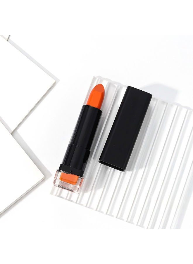 Kilshye Matte Lipstick Hight Pigment Lipsticks Long Lasting Lip Stick Waterproof Lips Gloss Cream Lipgloss Makeup for Women and Girls Pack of 1 (I- Orange 14) - Image 4