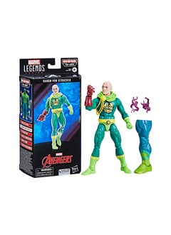 AVENGERS Hasbro Marvel Legends Series: Baron Von Strucker Marvel Classic Comic Collectible 6 Inch Action Figure  - Image 1