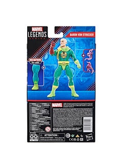 AVENGERS Hasbro Marvel Legends Series: Baron Von Strucker Marvel Classic Comic Collectible 6 Inch Action Figure  - Image 3