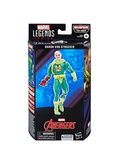 AVENGERS Hasbro Marvel Legends Series: Baron Von Strucker Marvel Classic Comic Collectible 6 Inch Action Figure  - Image 2