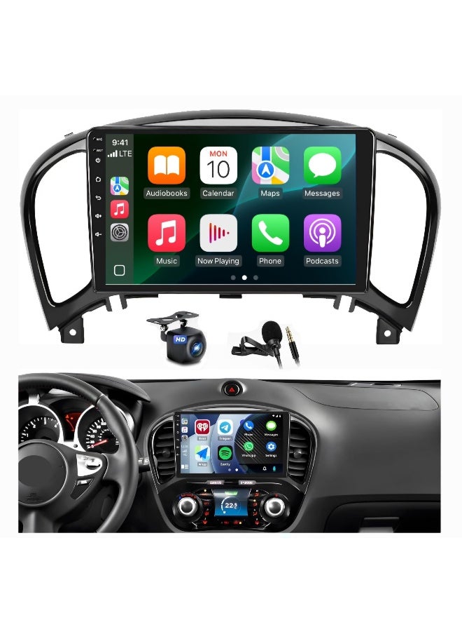 فيريكس Android Car Stereo Screen For Nissan Juke 2011-2016 With Apple Carplay Android Auto Wireless 4GB RAM 32GB ROM WiFi DSP Radio Bluetooth HD Camera Included Fast Interface  - Image 1
