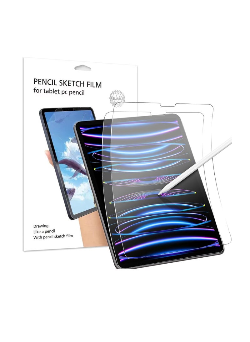 【2 Pack】 Paper-Feel Screen Protector for Xiaomi Pad 7 / Xiaomi Pad 7 Pro 11.2 Inch, Anti-Glare/Writing Smooth PET Protective Film for S-Pen ,Matte - Image 1