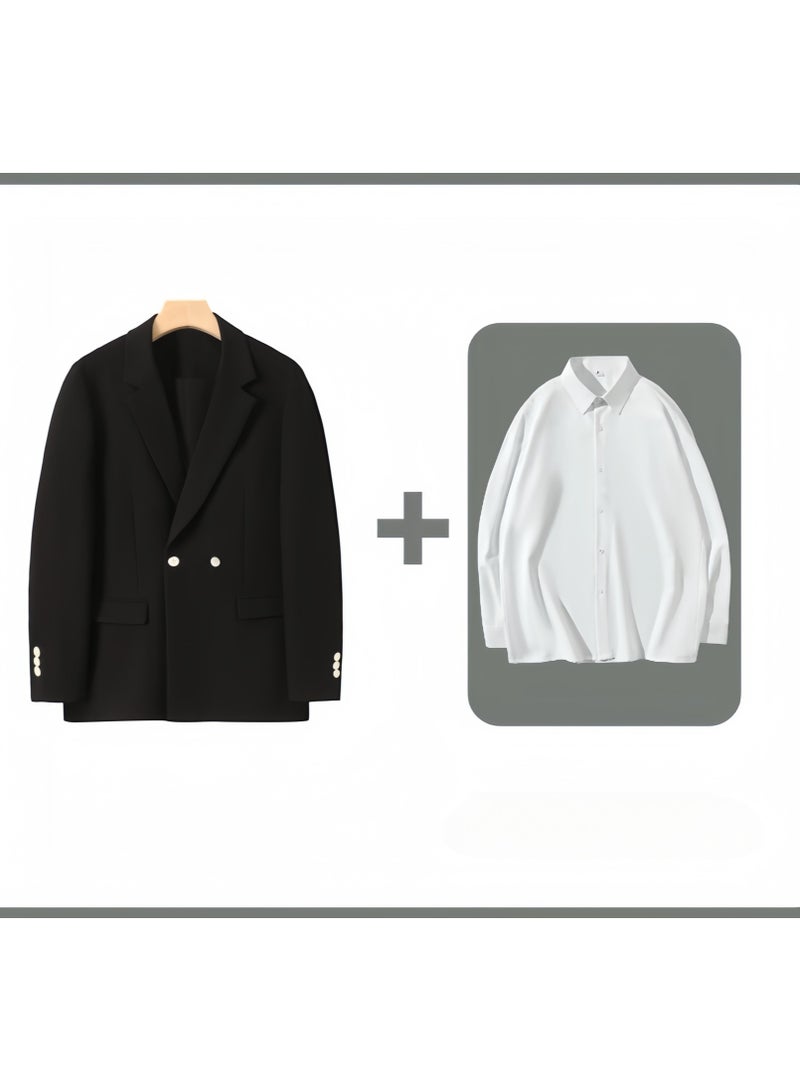 KUYING New Men's Casual Suit Set  - Image 1