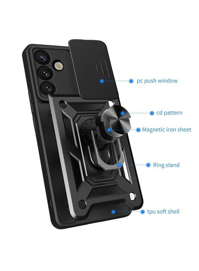 S-TOP Case For Samsung Galaxy S25+ 5G Sliding Camera Cover Design TPU+PC Phone Case - Image 3