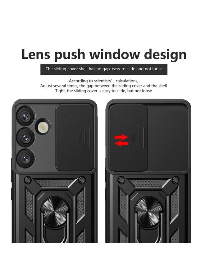 S-TOP Case For Samsung Galaxy S25+ 5G Sliding Camera Cover Design TPU+PC Phone Case - Image 4