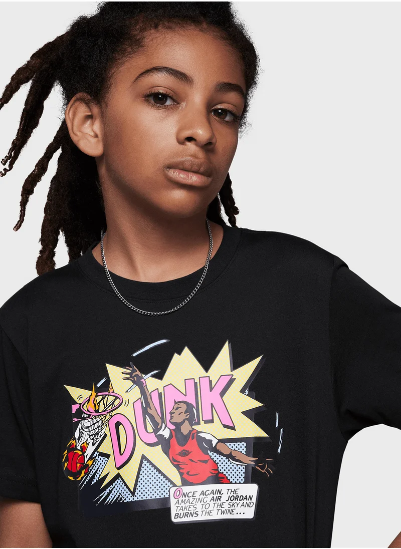 جوردن JDB AIR JORDAN COMICS DUNK SS