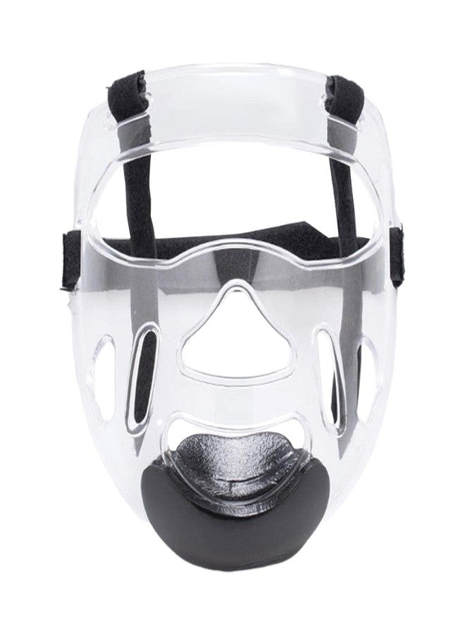 Colaxi Clear Taekwondo Face Shield Mask – Detachable PC Headgear with Ventilated Design for Boxing, Karate, Sanda Training (Kids & Adults) - Image 1