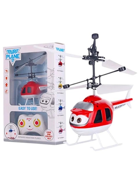 Remote Control R/C Flying Helicopter  Infrared Induction  Lightweight Durable Toy for kids all ages