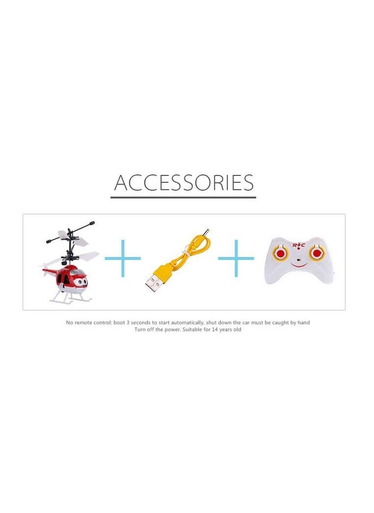 Toy Box - Remote Control R/C Flying Helicopter  Infrared Induction  Lightweight Durable Toy for kids all ages - Image 1